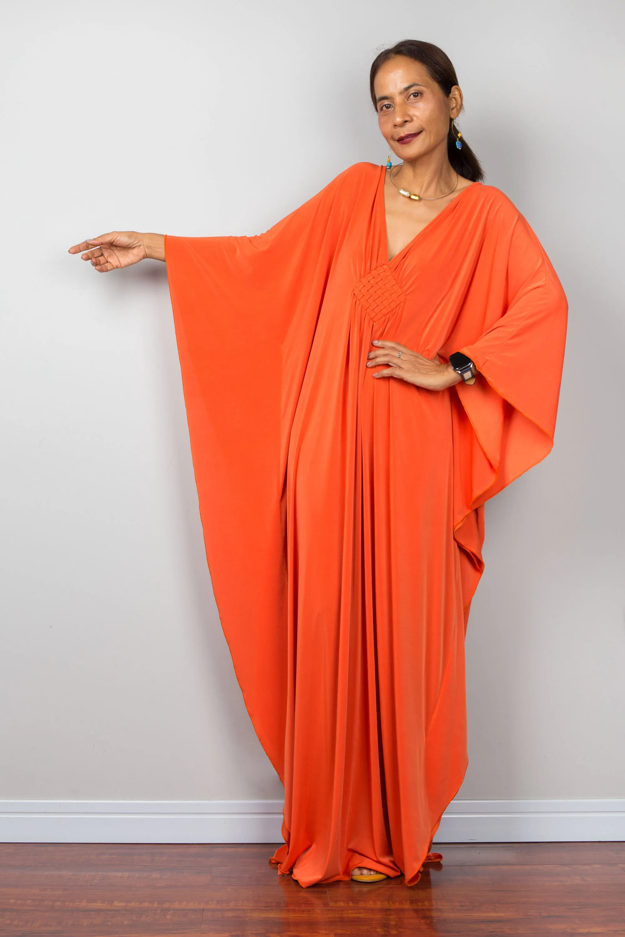 Orange kaftan