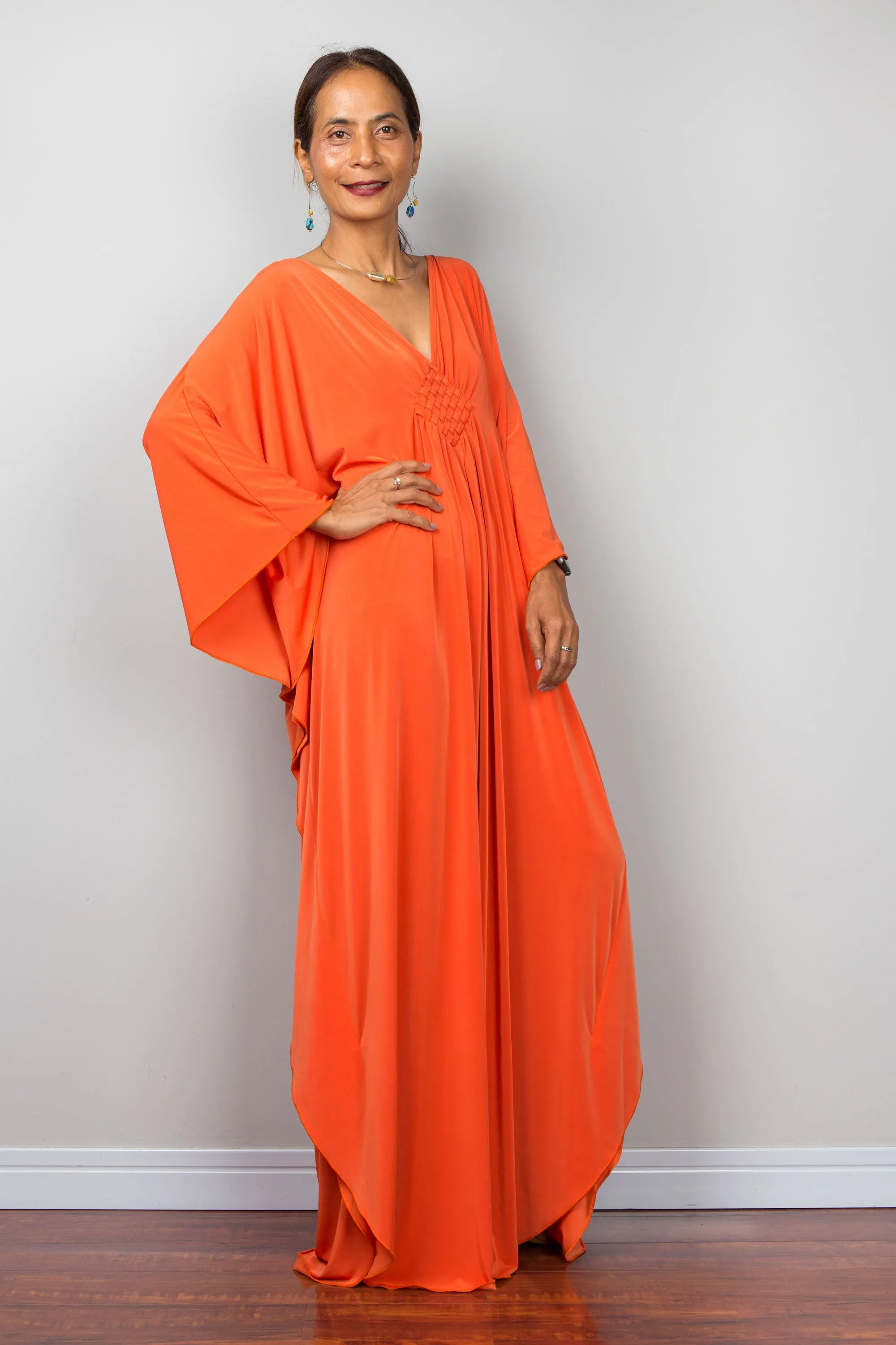 Orange kaftan