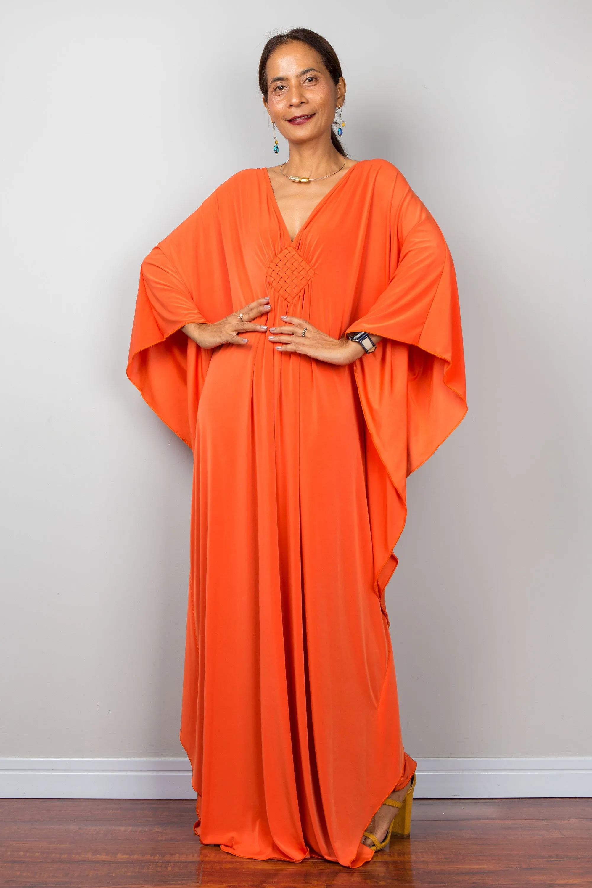 Orange kaftan