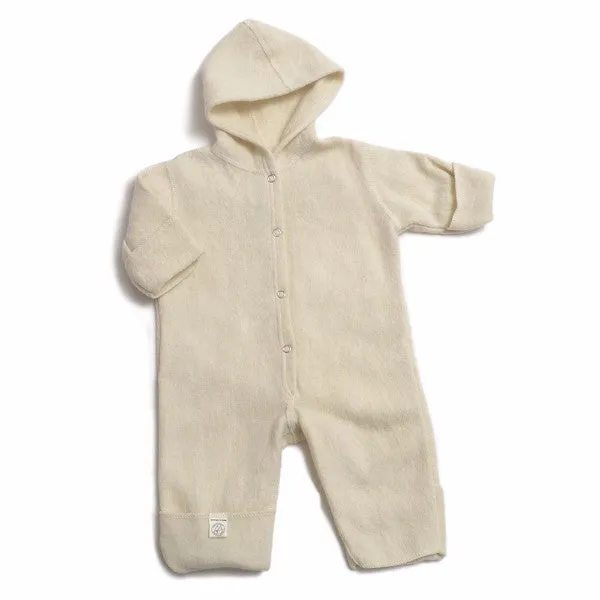 OUTLET LANACare Organic Merino Wool Overall with Hood