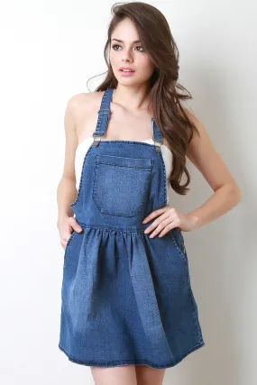 Overall Skater Dress