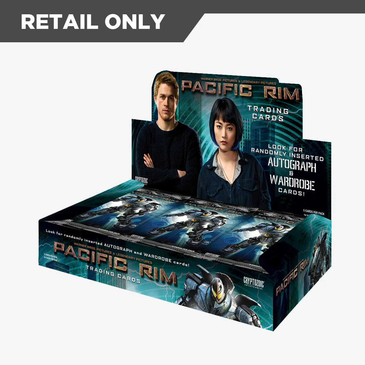 Pacific Rim Trading Cards Binder Set