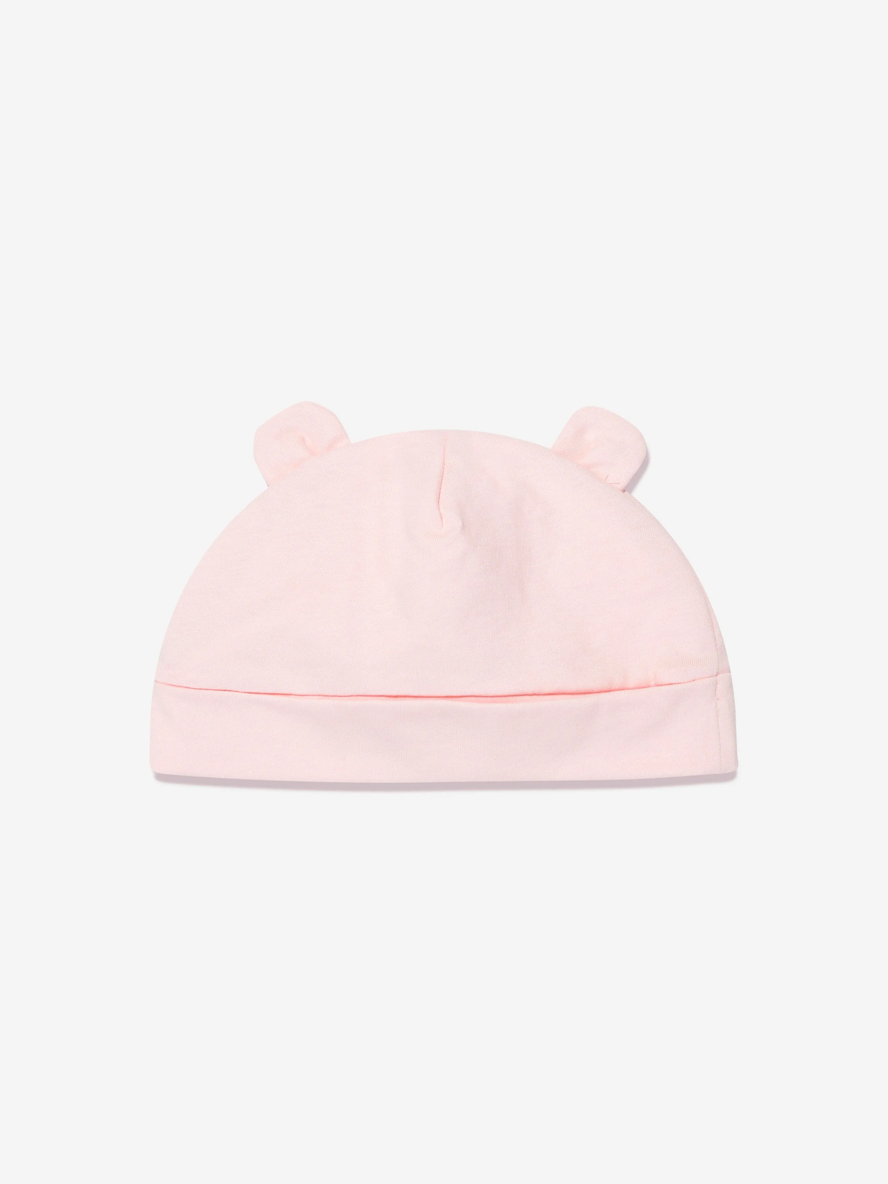 Palm Angels Baby Girls Logo Teddy Bear Beanie in Pink