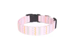 Pastel Pink Easter Dog Collar