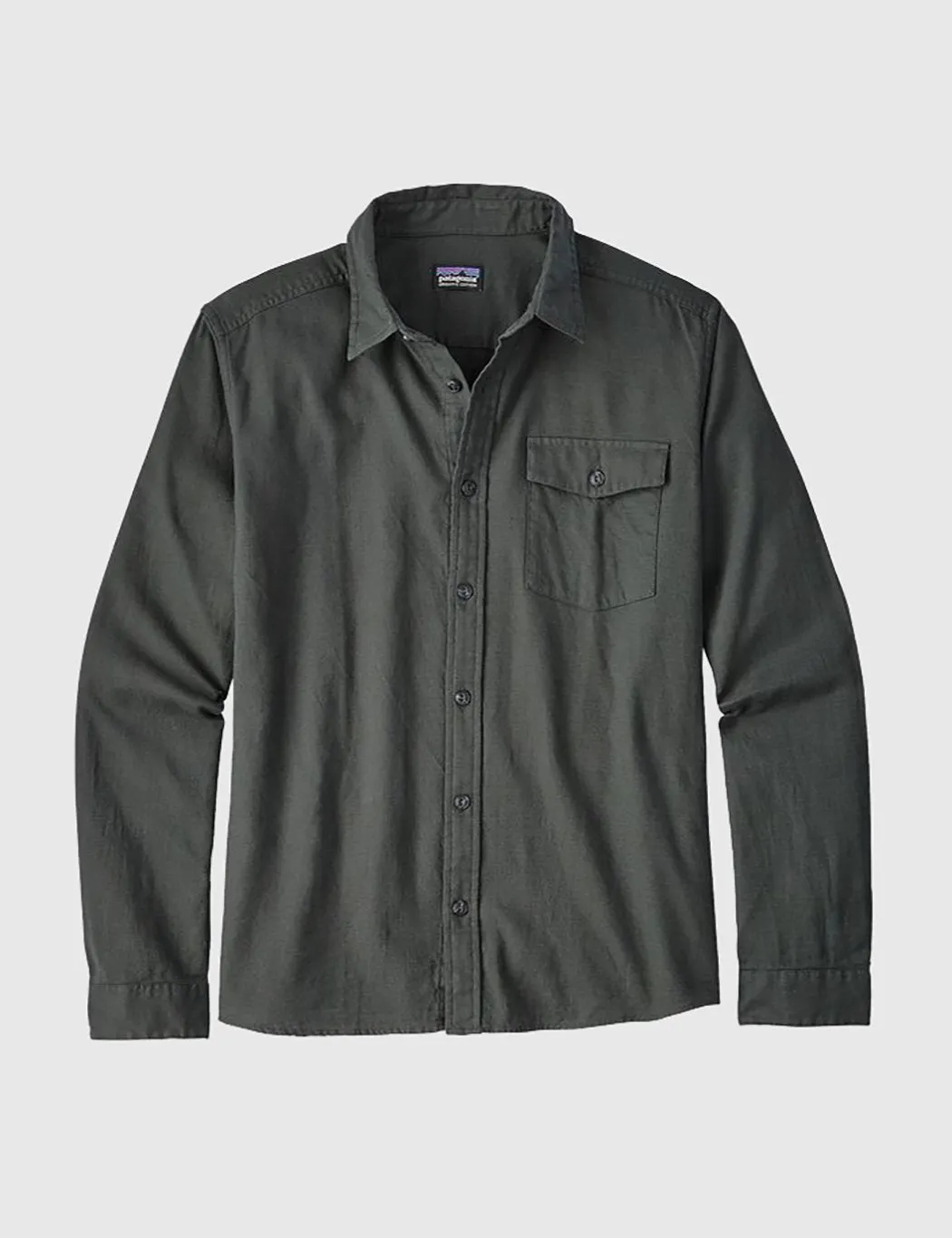 Patagonia M's Fjord Lightweight Flannel Shirt - Carbon Grey