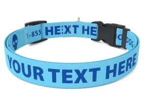 Personalized Solid Colored Collar