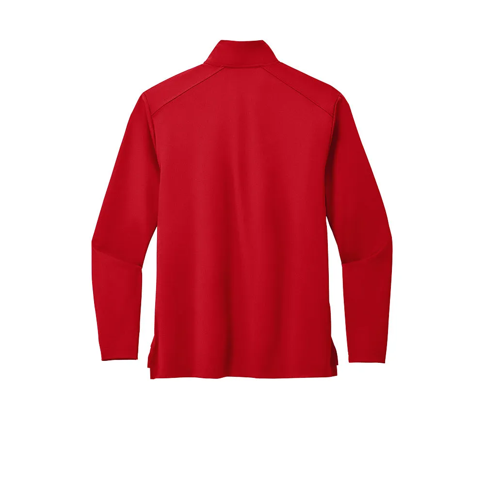 Port Authority® C-FREE® Double Knit 1/4-Zip - Rich Red