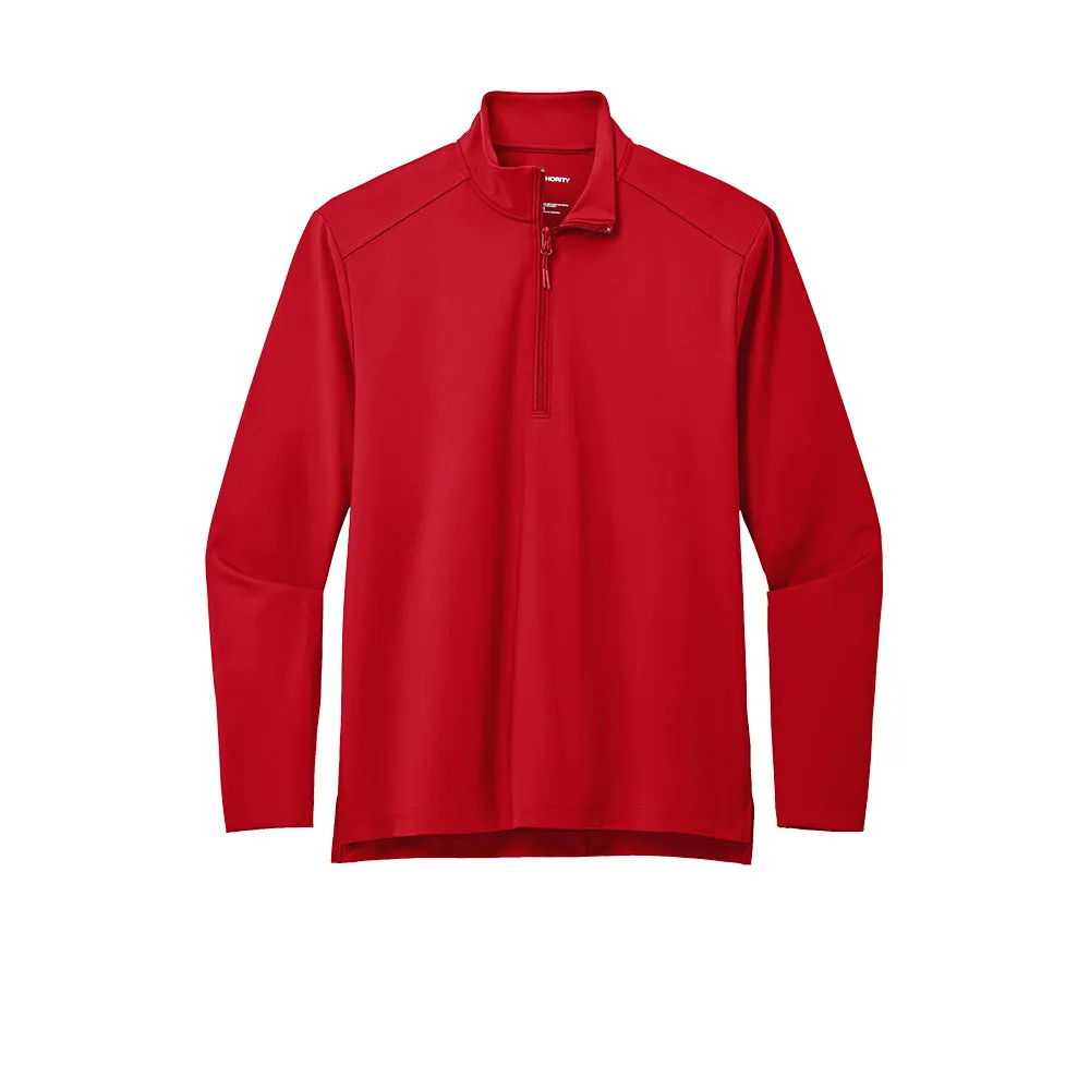 Port Authority® C-FREE® Double Knit 1/4-Zip - Rich Red