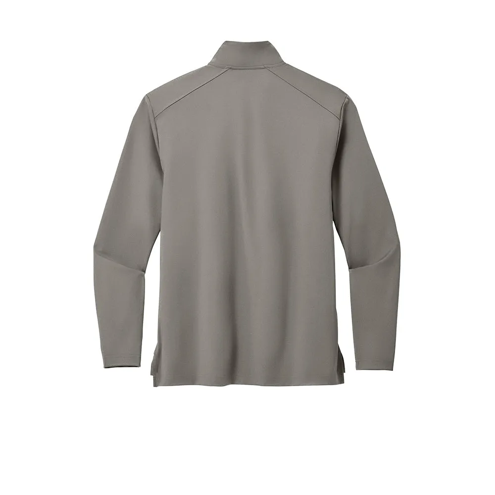 Port Authority® C-FREE® Double Knit 1/4-Zip - Smoke Grey