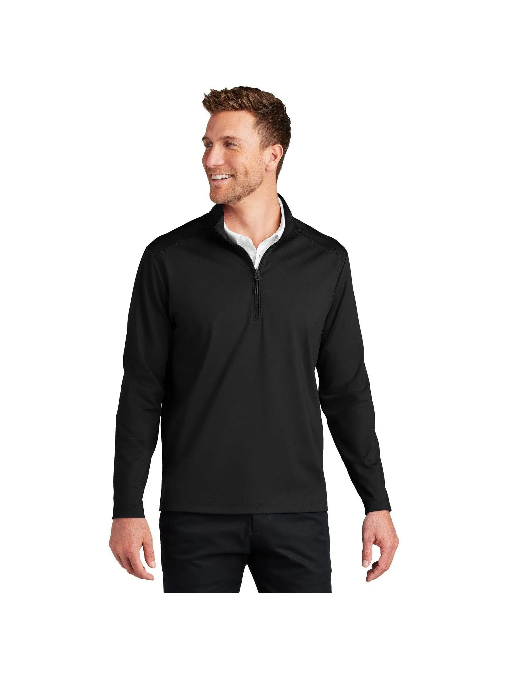 Port Authority C-FREE Double Knit 1/4-Zip