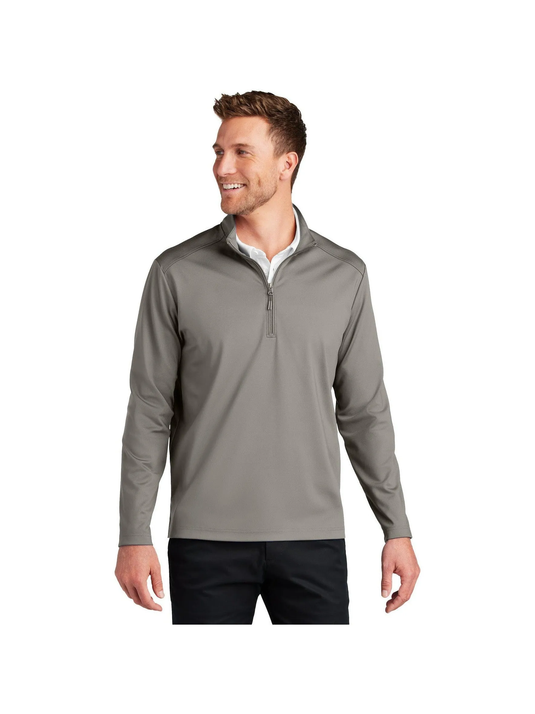 Port Authority C-FREE Double Knit 1/4-Zip