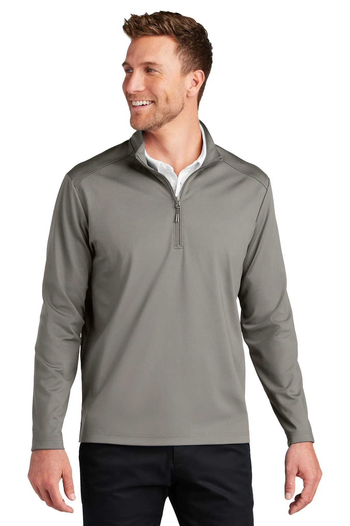 Port Authority K880: C-FREE Double Knit 1/4-Zip