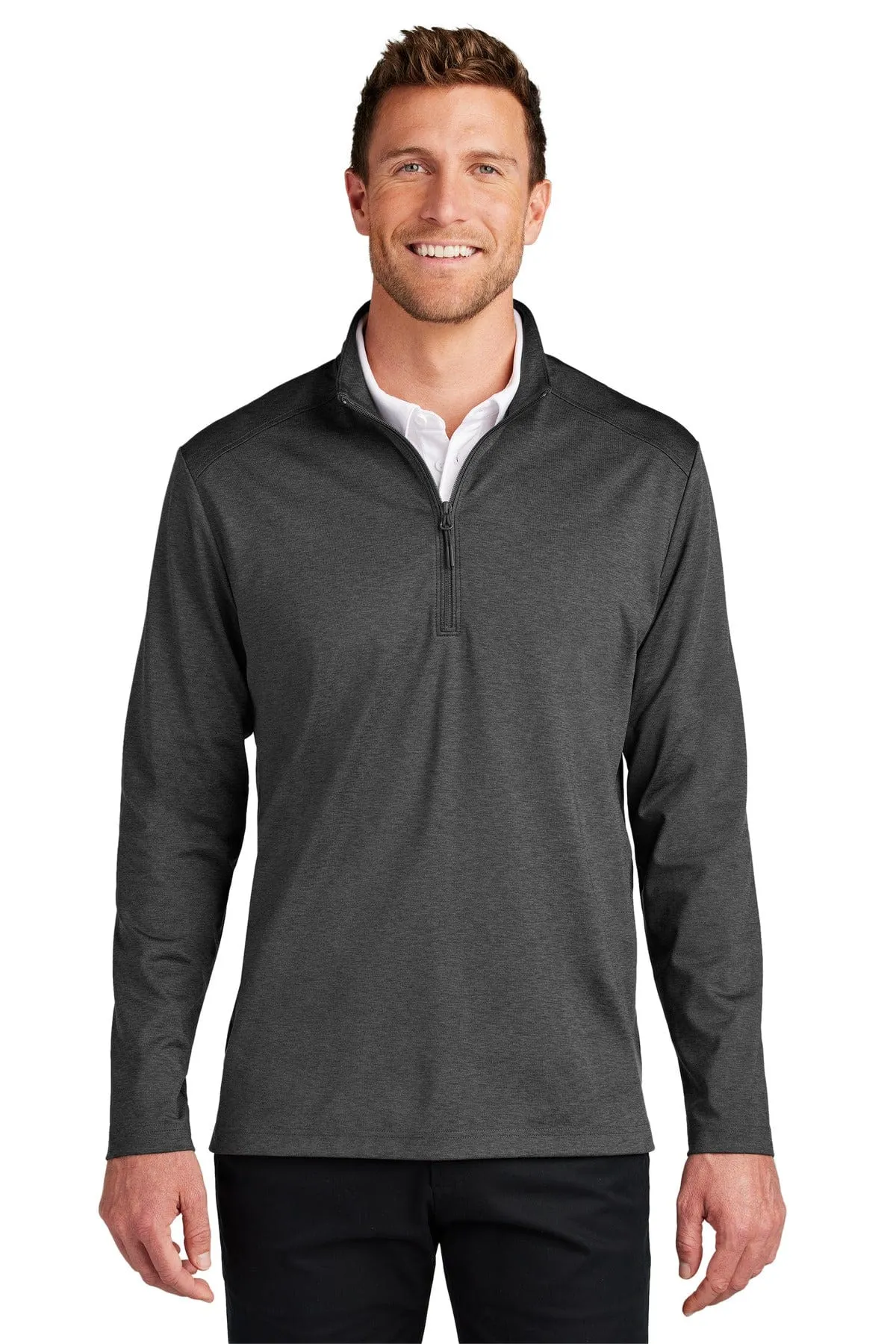 Port Authority K880: C-FREE Double Knit 1/4-Zip