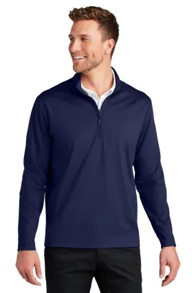 Port Authority K880: C-FREE Double Knit 1/4-Zip