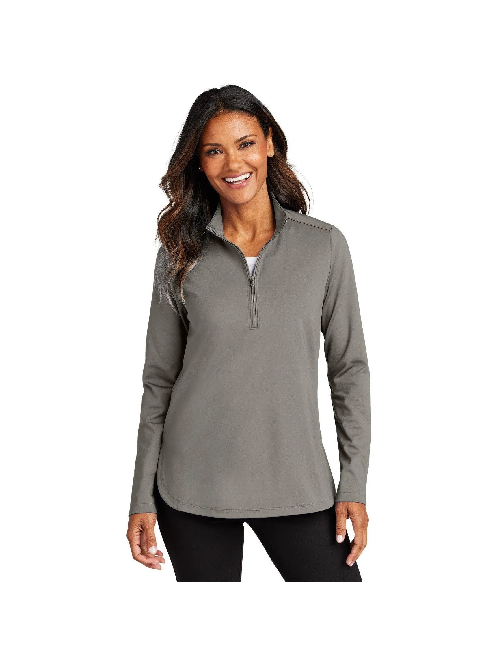 Port Authority Ladies C-FREE Double Knit 1/4-Zip