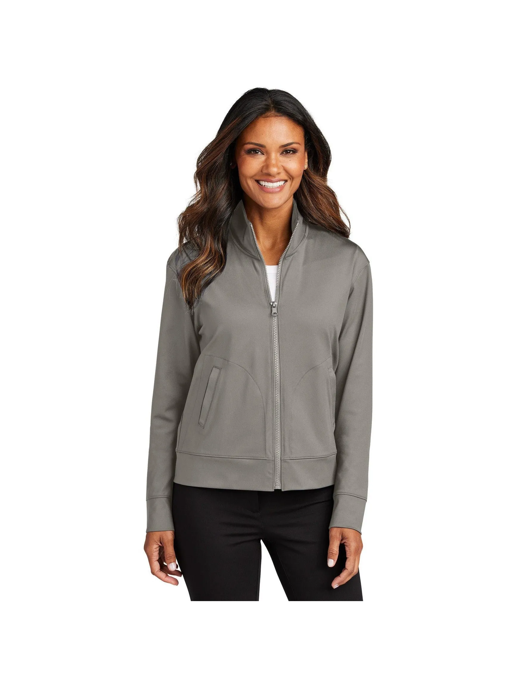 Port Authority Ladies C-FREE Double Knit Full-Zip