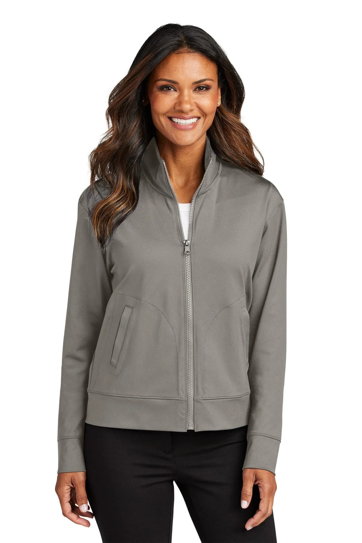 Port Authority LK881: Ladies C-FREE Double Knit Full-Zip