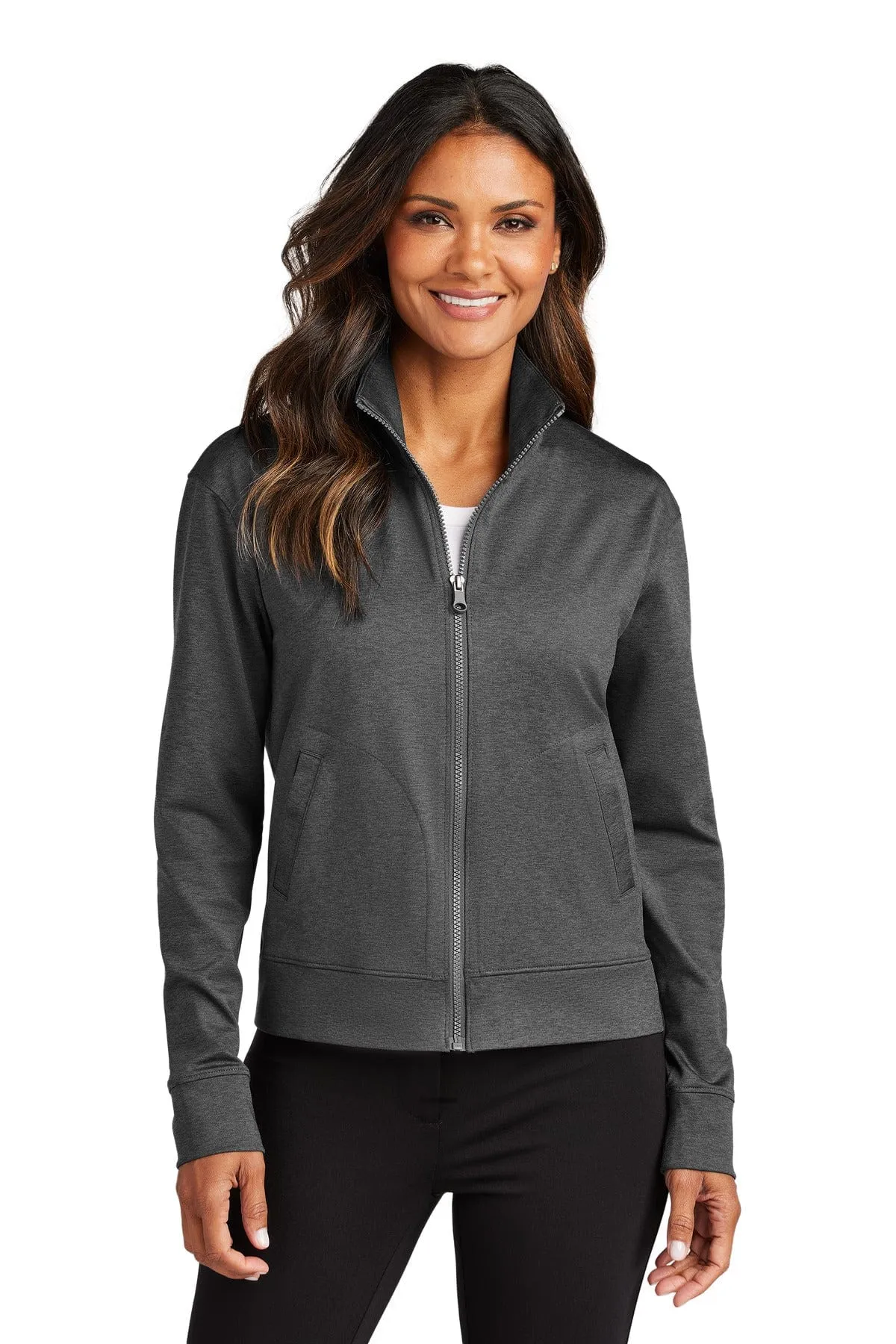 Port Authority LK881: Ladies C-FREE Double Knit Full-Zip