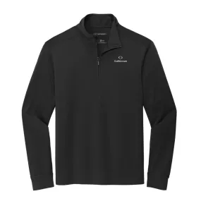 Port Authority® Men's Double Knit 1/4-Zip - Black