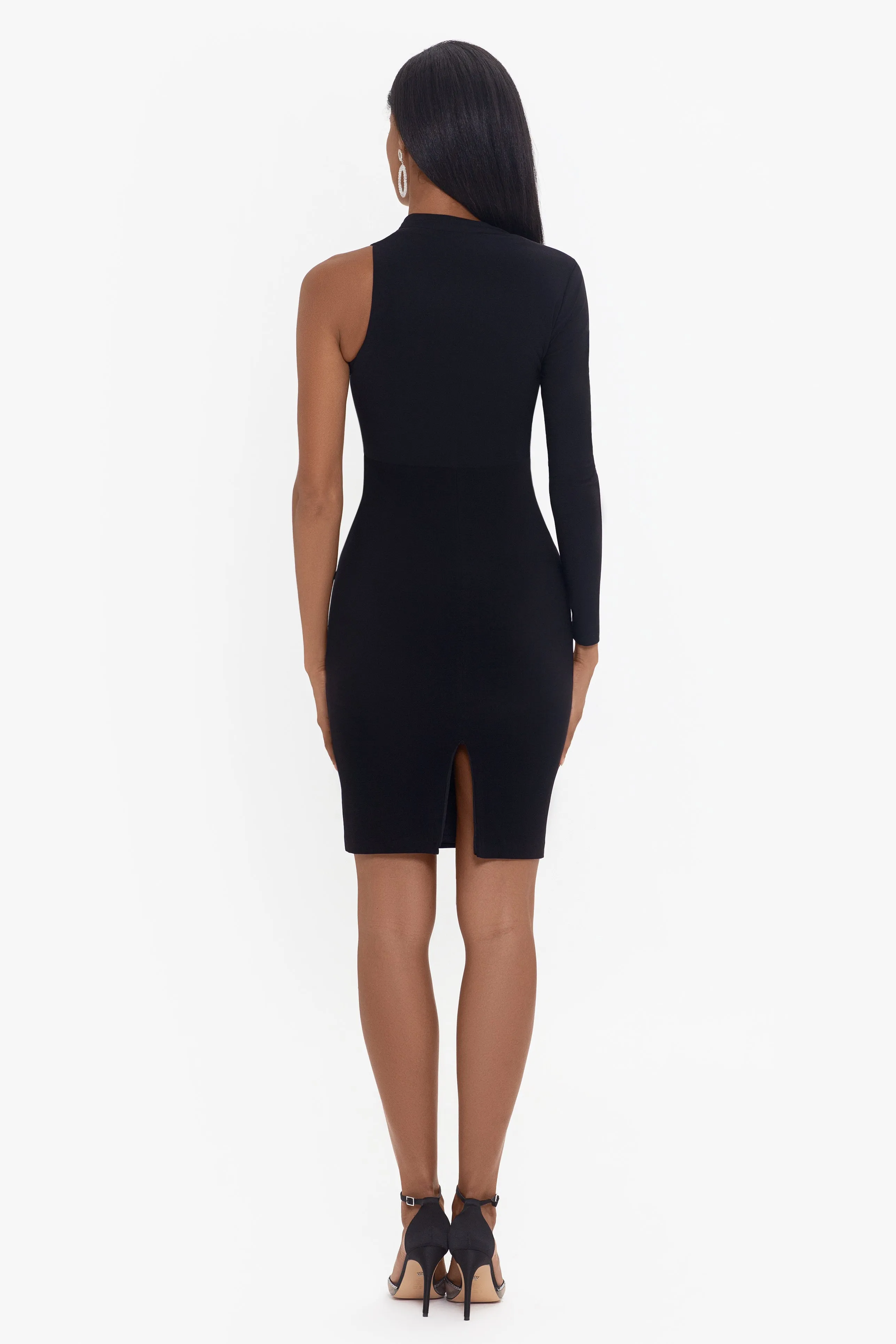 "Delaney" Short One Sleeve Cutout Dress