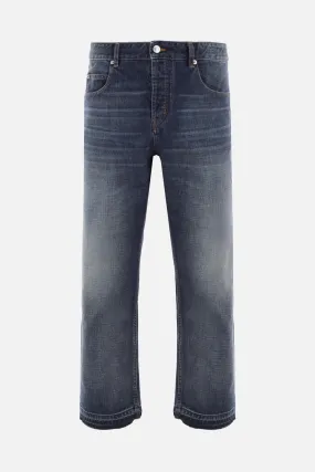 Regular-fit Washed Denim Jeans