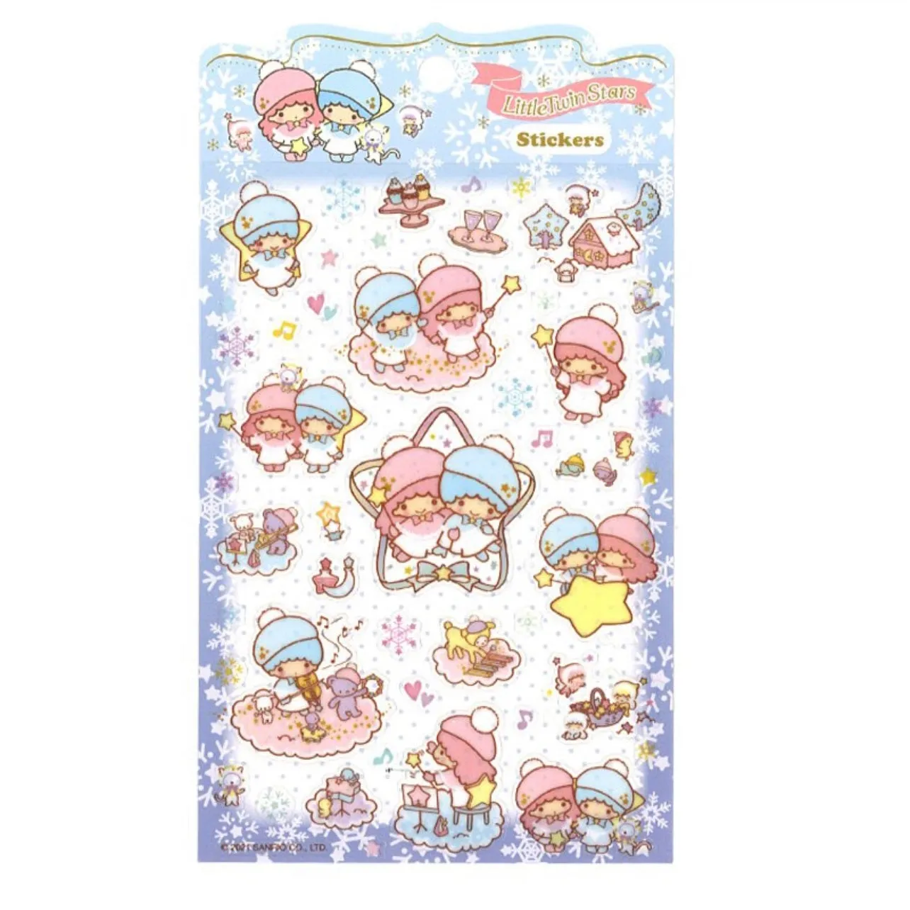 Sanrio Character Winter Sticker Sheet