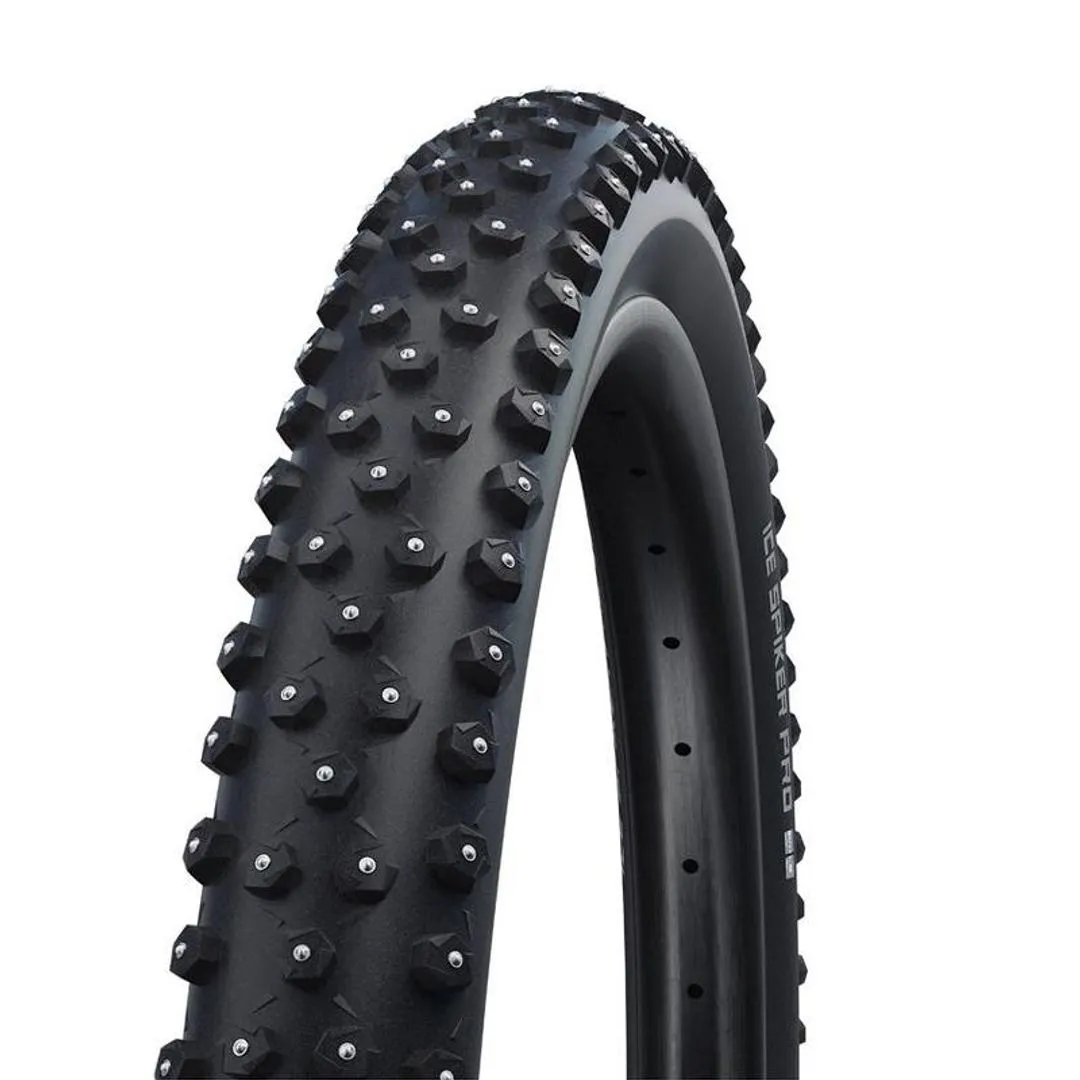 Schwalbe Ice Spiker Pro 27.5x2.60 Winter Compound (344 Alloy Studs) Tubeless Easy Folding Tire