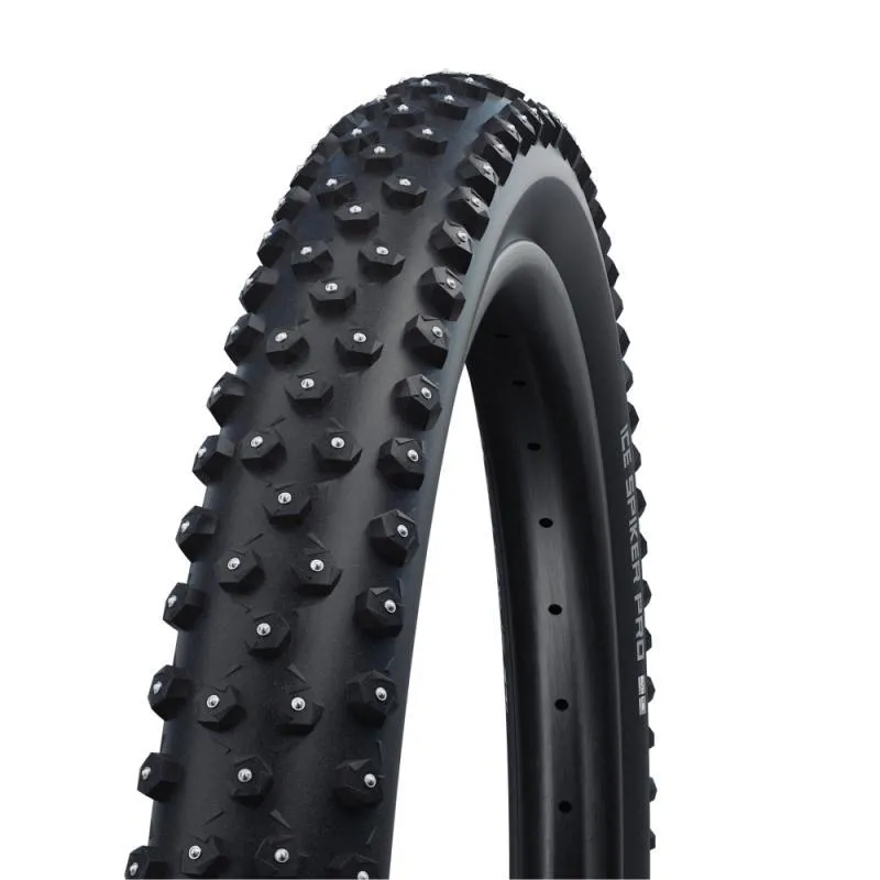 Schwalbe Ice Spiker Pro 29x2.60 Winter Compound (358 Alloy Studs) Tubeless Easy Folding Tire