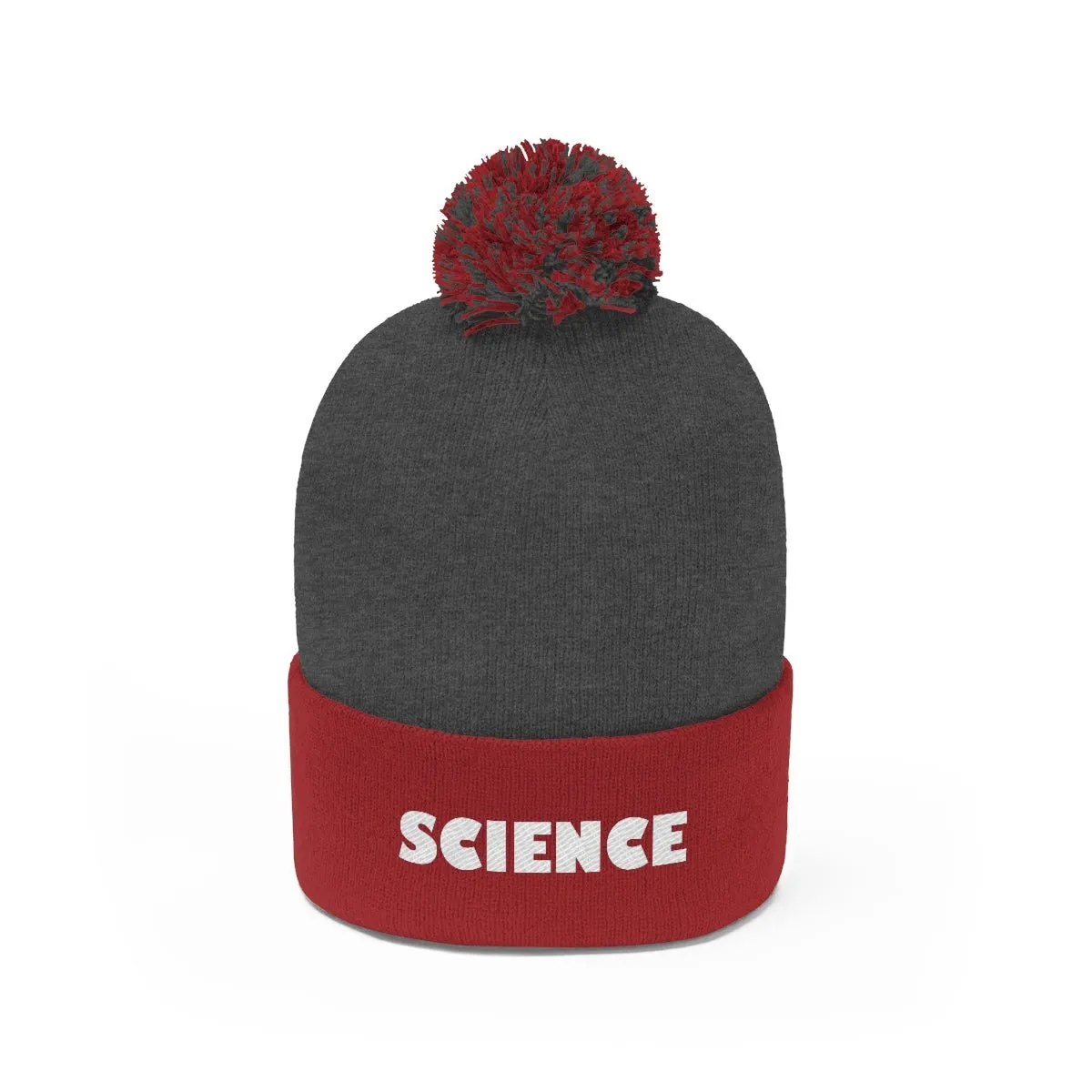 Science Pom Pom Beanie | Great gift for the scientist, teacher or other brilliant people