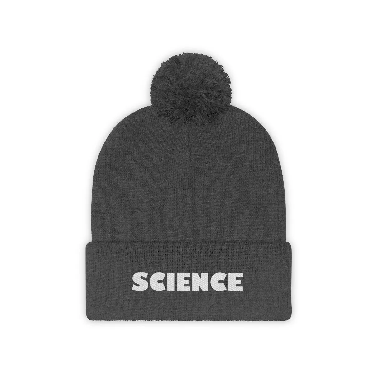 Science Pom Pom Beanie | Great gift for the scientist, teacher or other brilliant people