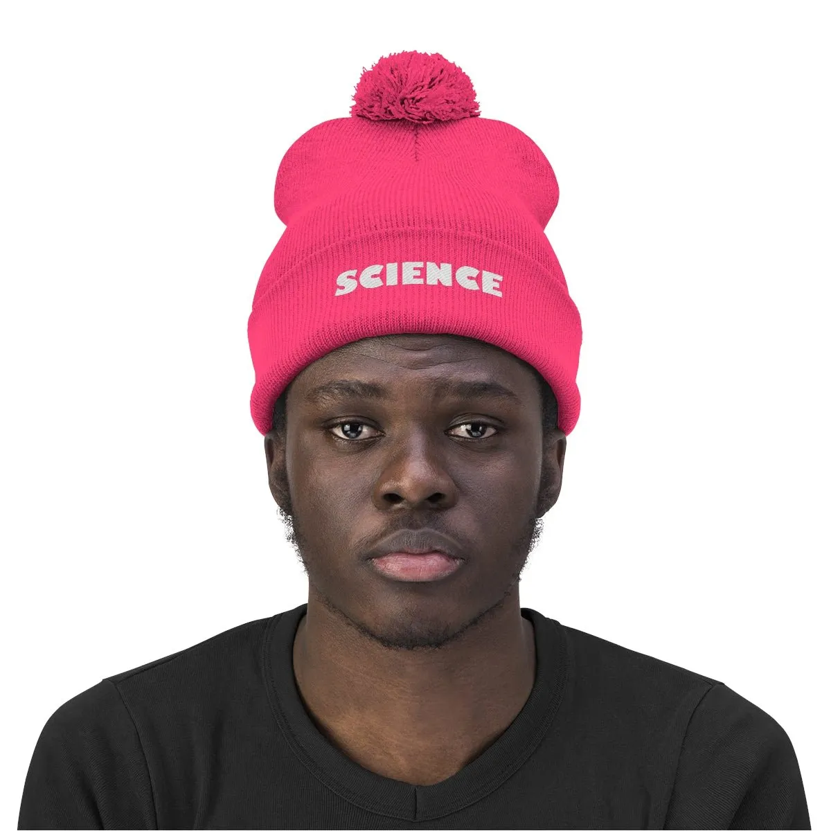 Science Pom Pom Beanie | Great gift for the scientist, teacher or other brilliant people