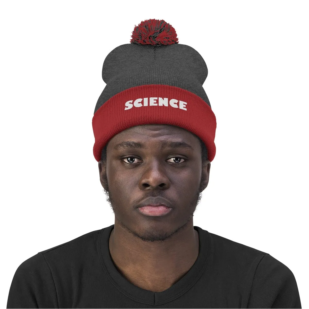 Science Pom Pom Beanie | Great gift for the scientist, teacher or other brilliant people