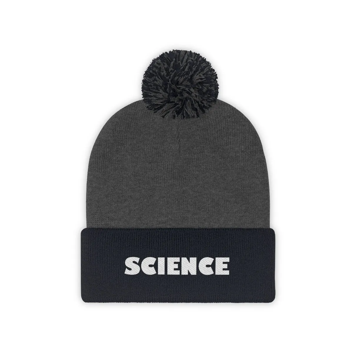 Science Pom Pom Beanie | Great gift for the scientist, teacher or other brilliant people