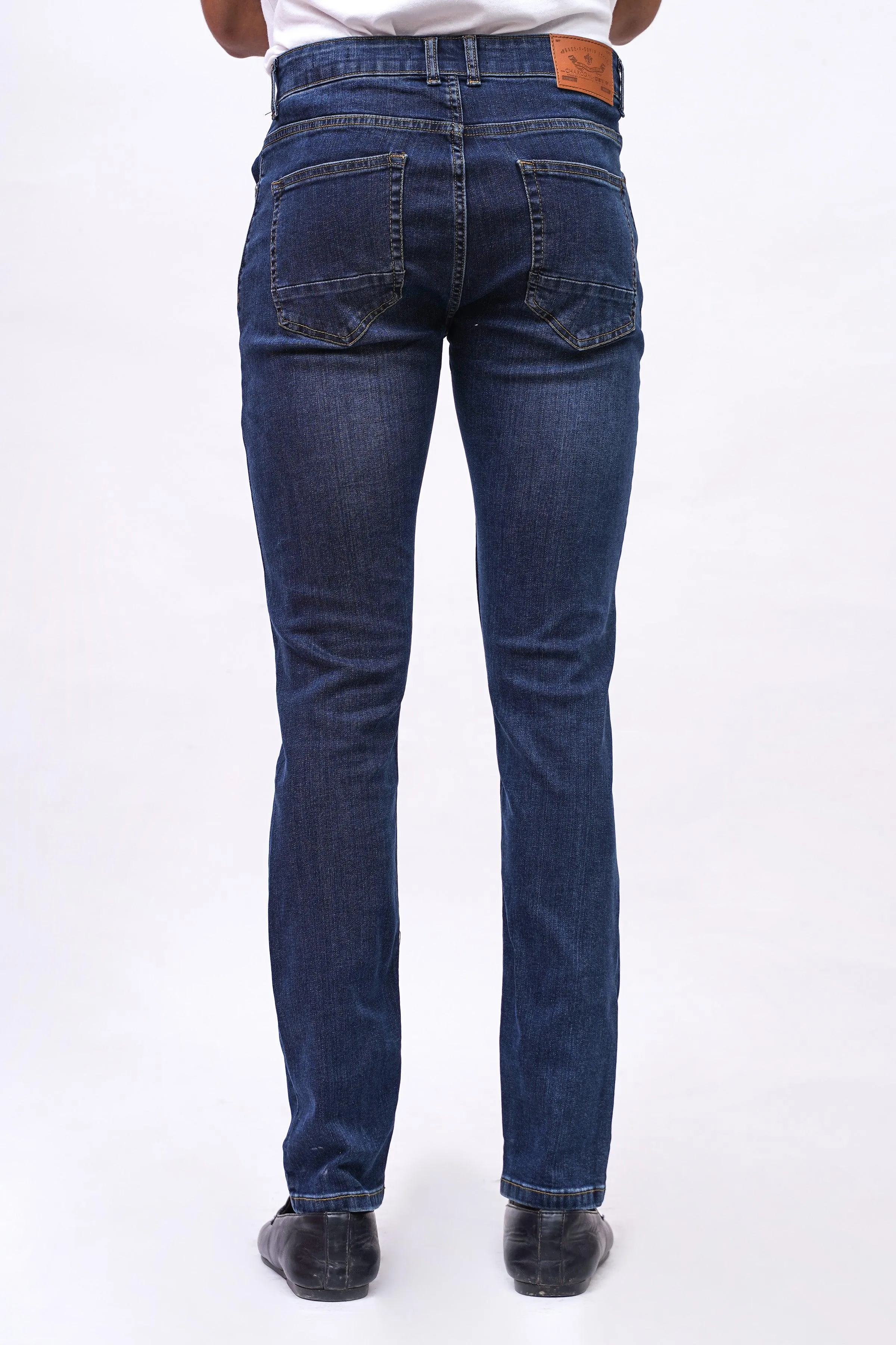 SLIM FIT BLUE TINTED JEAN