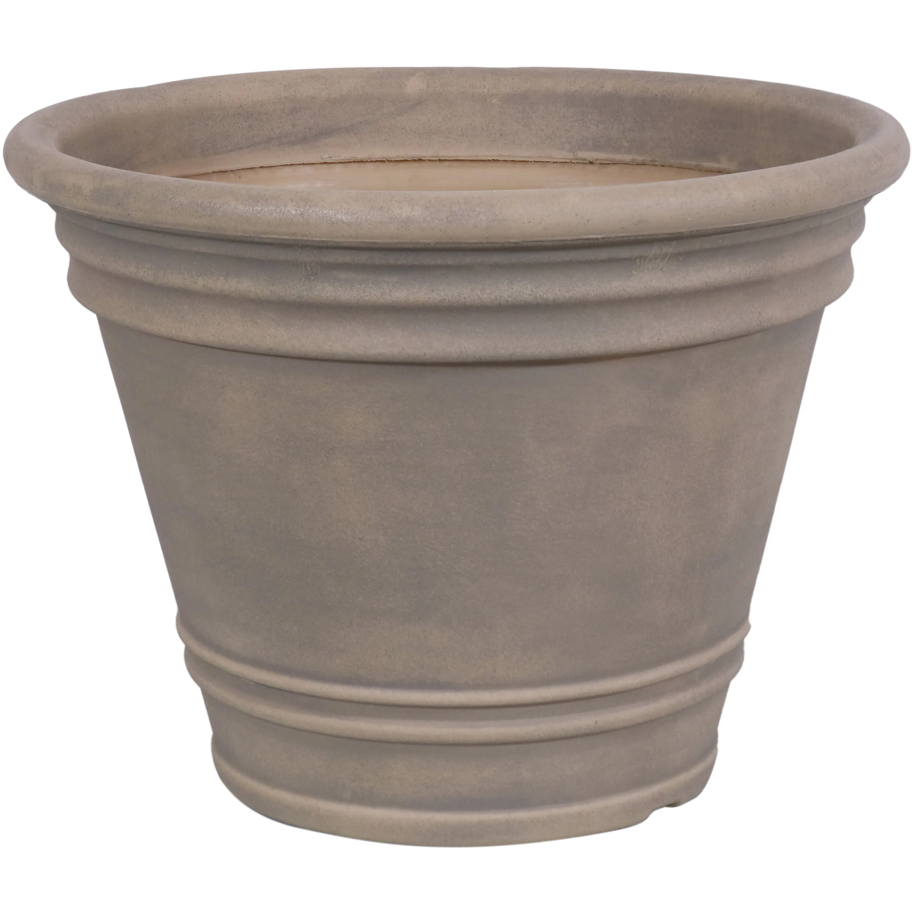 Sunnydaze Franklin Polyresin Outdoor Flower Pot Planter