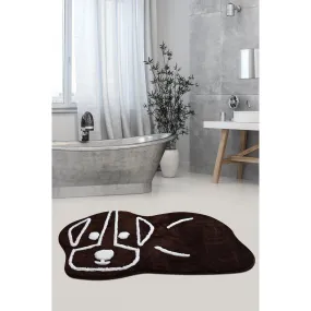 Sweet Dog - Brown (70 x 120)  Bath Mat