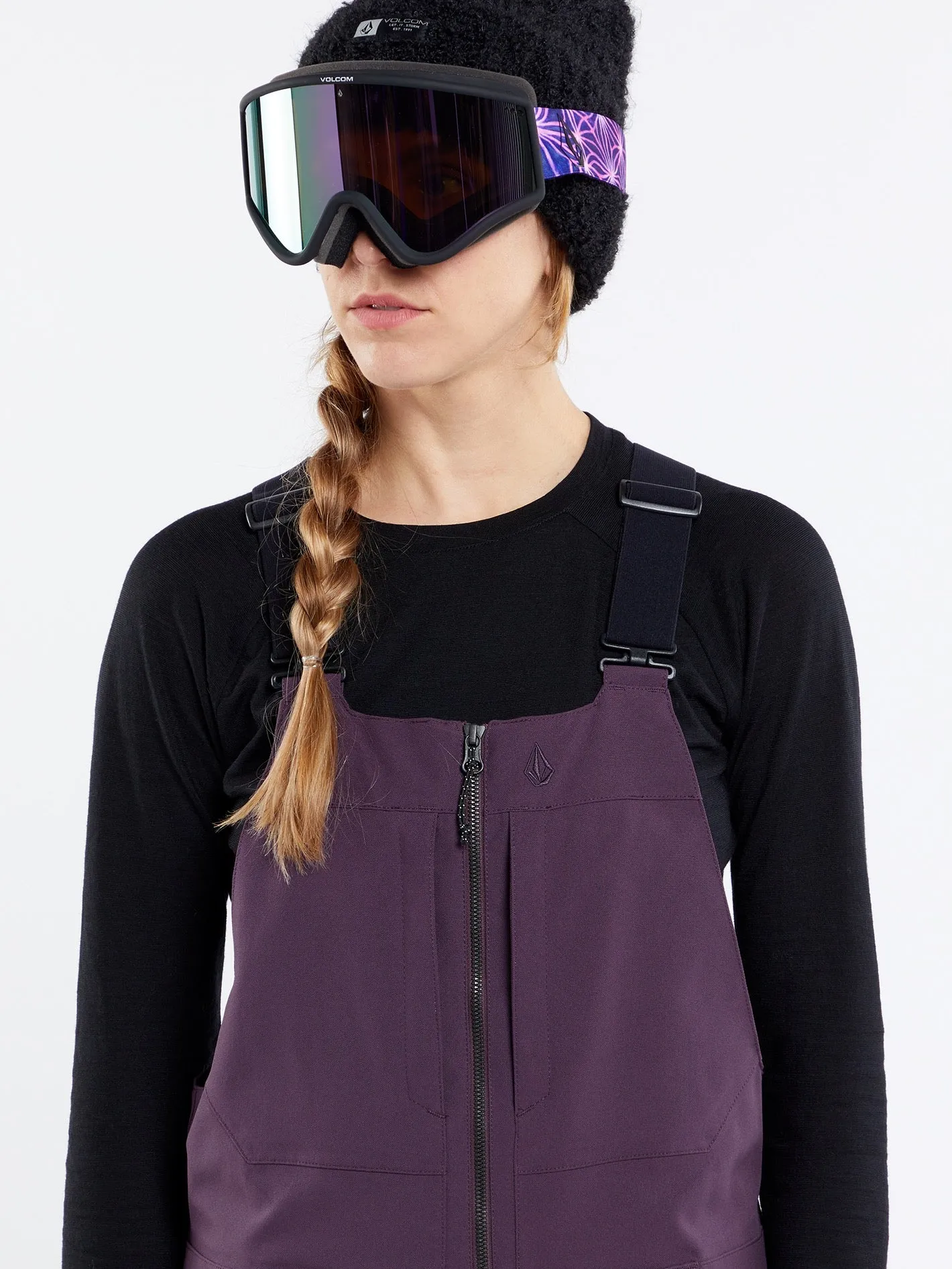 Swift Bib Overall - BLACKBERRY