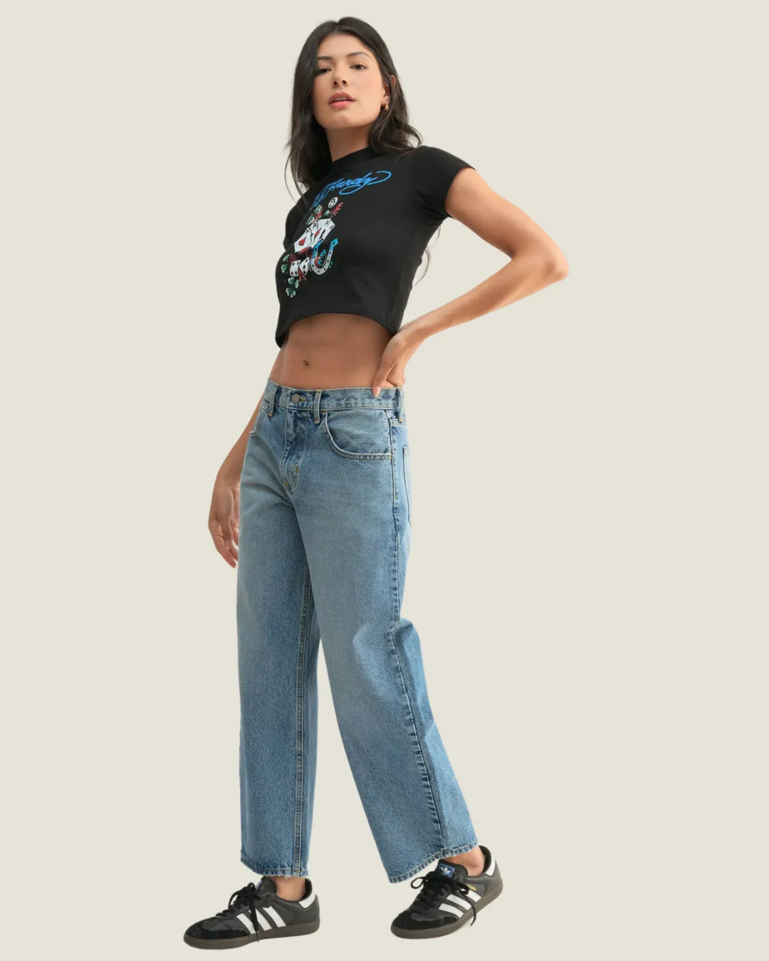 The Justie: Barrel Denim Jeans