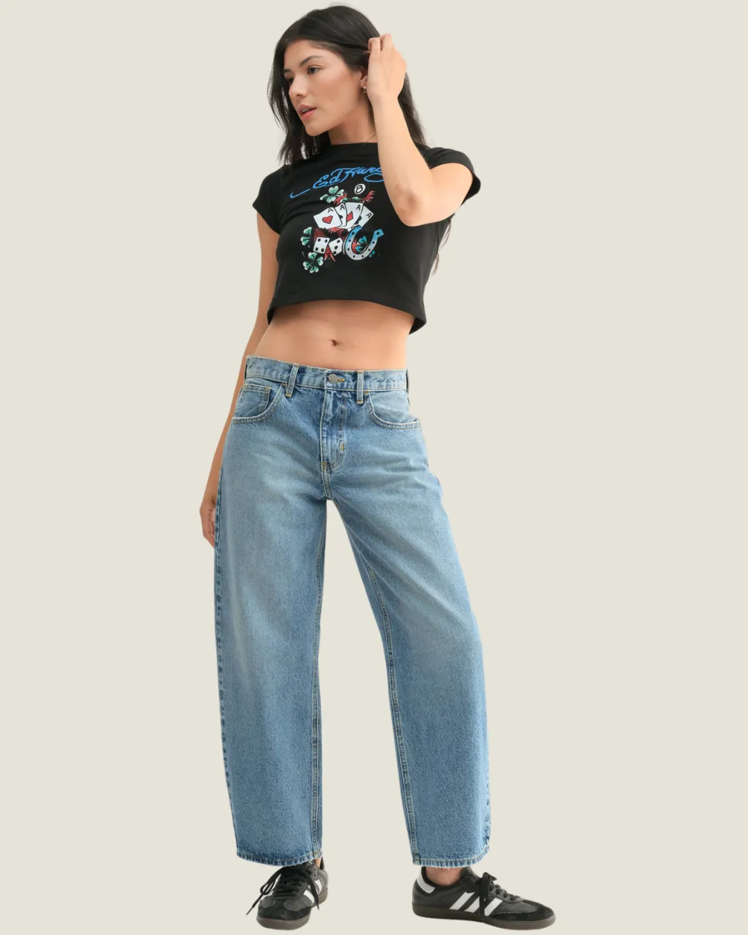 The Justie: Barrel Denim Jeans