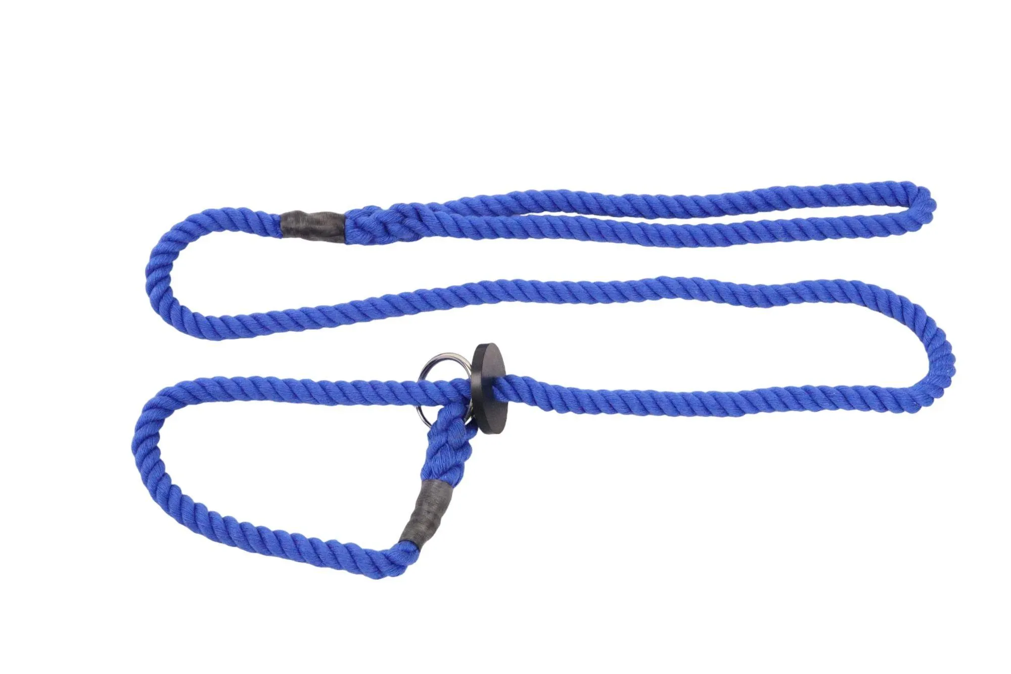 Thin Rope Slip Lead - Soft Rope Slip Lead for Dogs - Hand Spliced 9mm Rope - Handmade in England