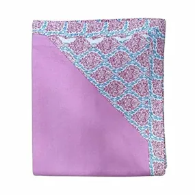 Toro Blu 100% Cotton Single Layered 2 Pc Single Top Sheet/Chaddar/Blanket/Dohar (Pink)