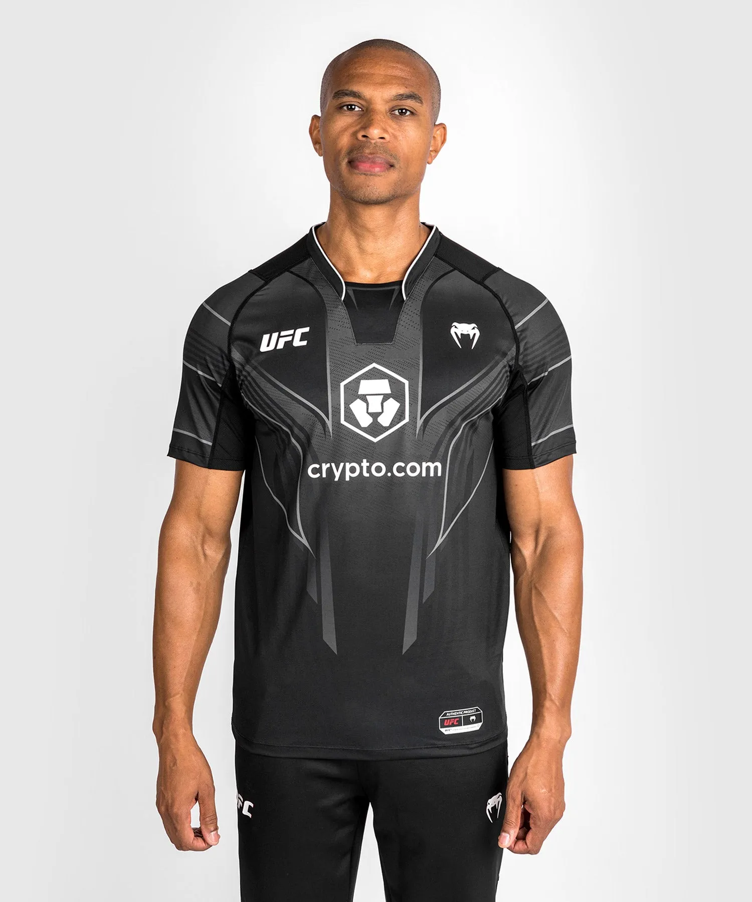 UFC Venum Personalized Authentic Fight Night 2.0 Kit by Venum Men's Walkout Jersey - Black