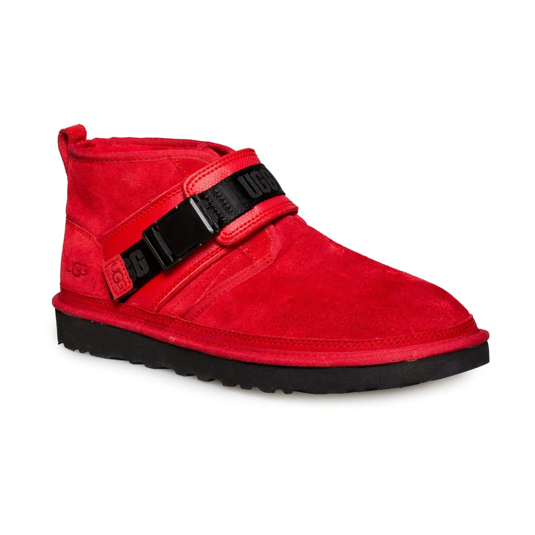 UGG Neumel Snapback Samba Red Boots - Men's