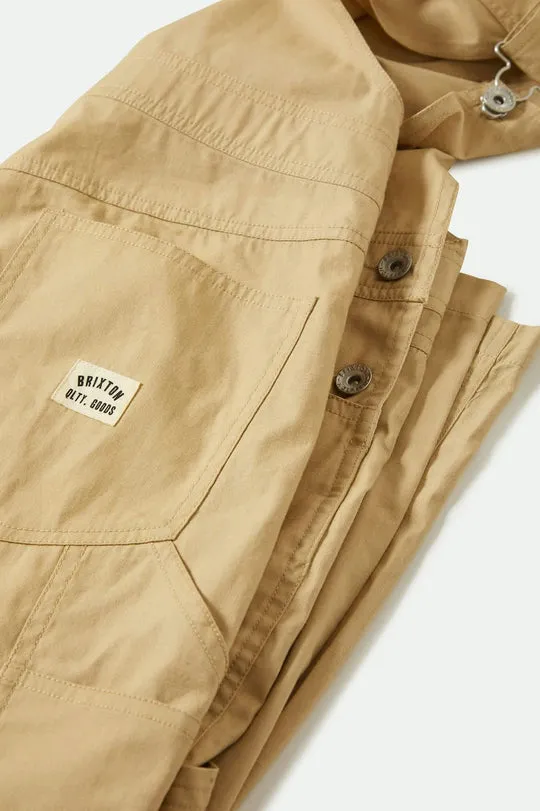 Utility Overall - Pale Khaki