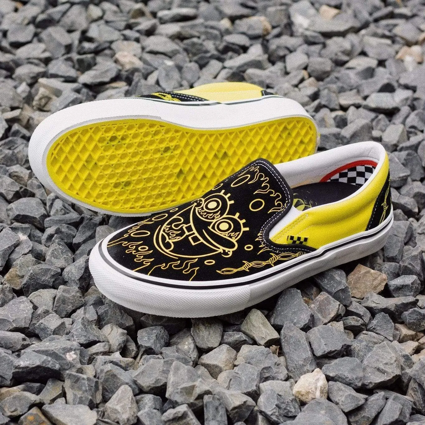 Vans x Spongebob skate boty Slip-On