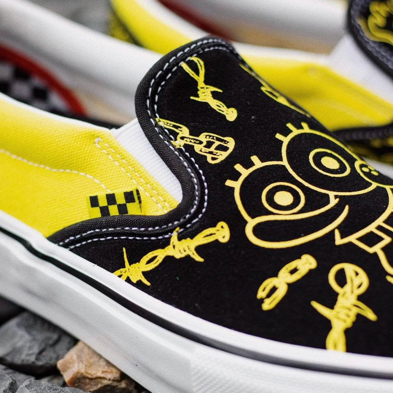 Vans x Spongebob skate boty Slip-On