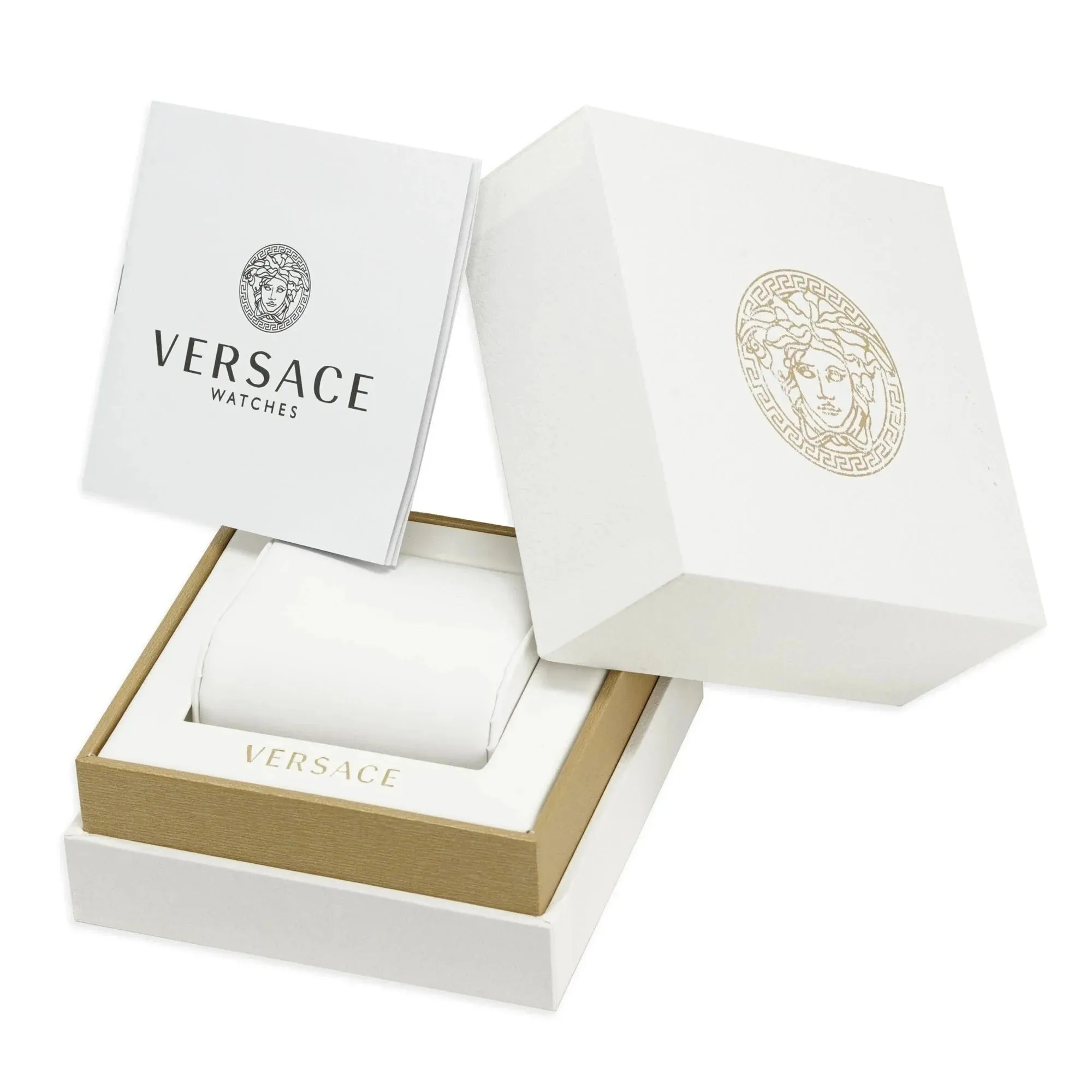 Versace Greca Chrono Men's Gold Watch VEPM00720