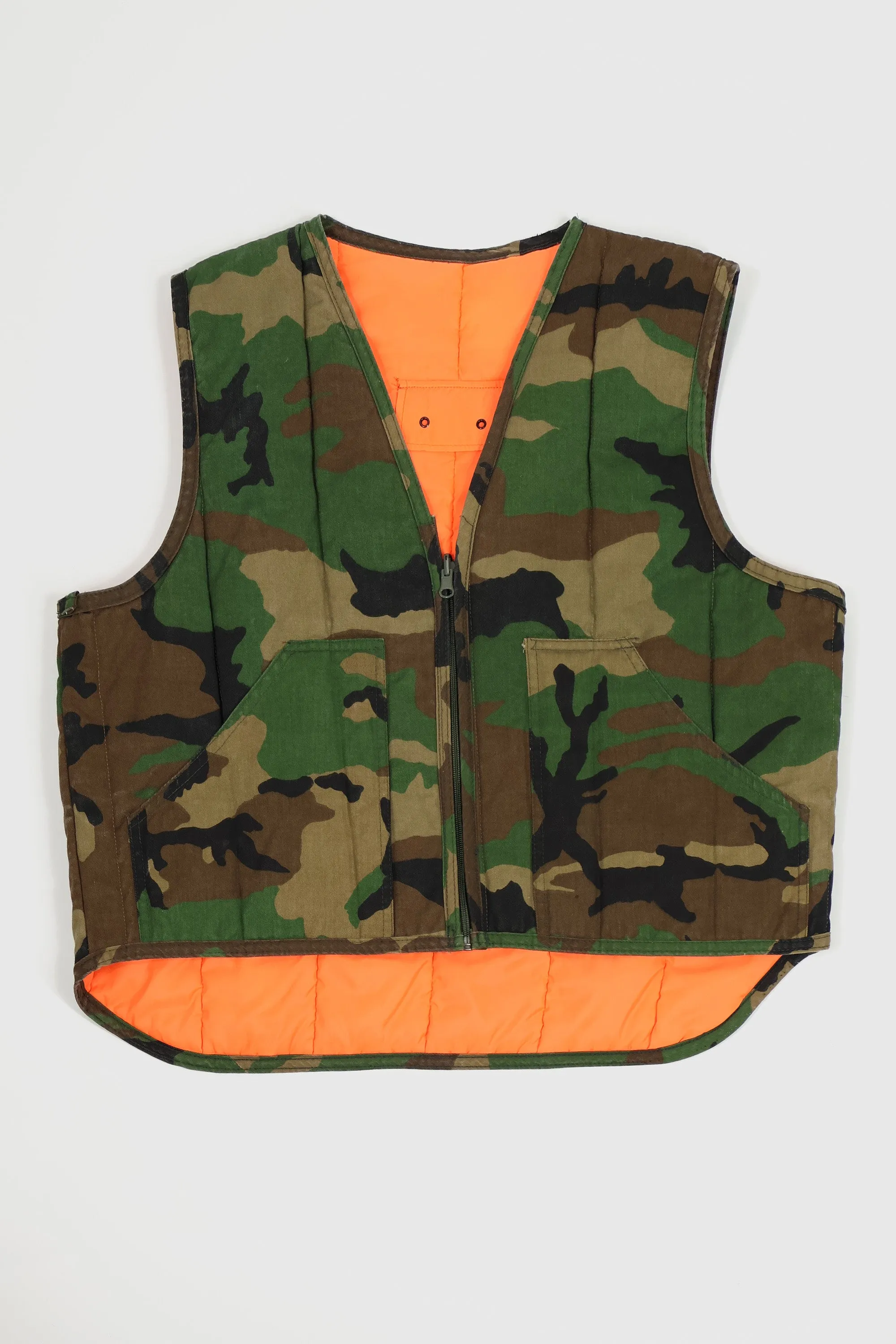 Vintage Reversible Camo Vest