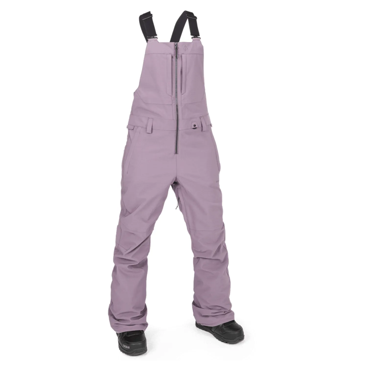 Volcom Women's Swift Bib Overall 2025 Dusty Lavender