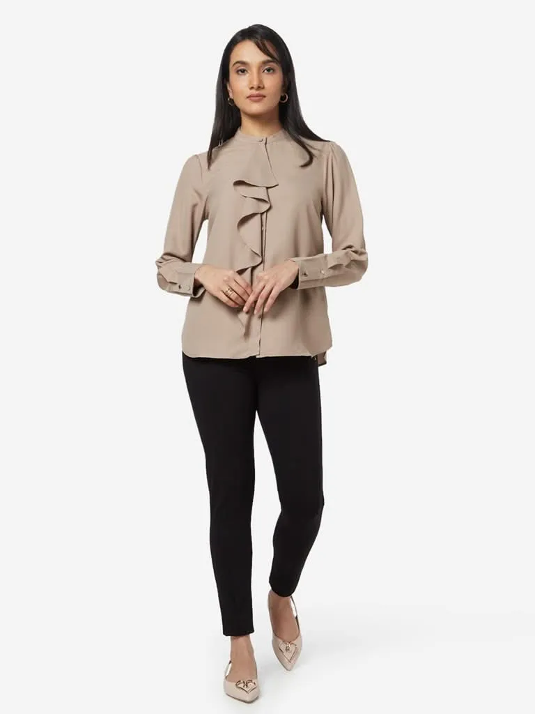 Wardrobe Taupe Musk Shirt